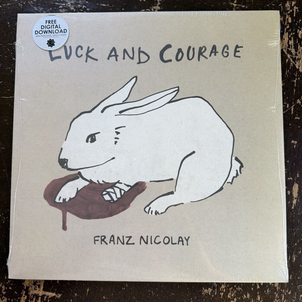 Franz Nicolay Luck & Courage Sealed 2010 Vinyl LP Team Science Original Pressing